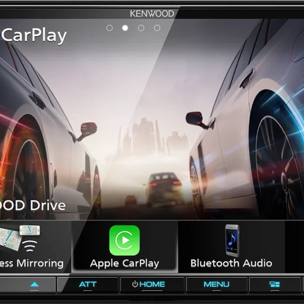 17,7 cm Digital Media AV-Receiver mit WVGA Display, kabelloser Smartphone Konnektivität (CarPlay, Android Auto) und Digitalradio DAB+